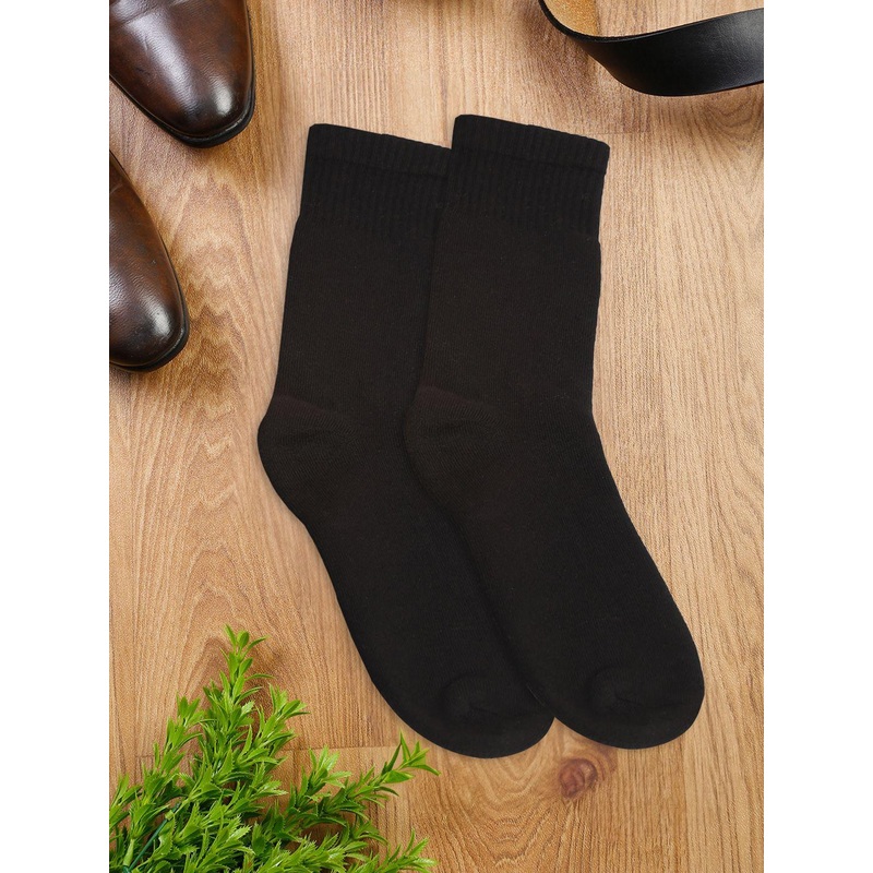 LOUIS STITCH Men Patterned Calf Length Socks