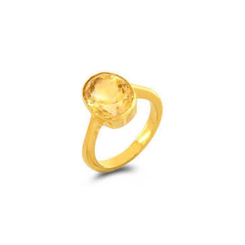 RAVIOUR LIFESTYLE  Yellow Copper Pearls Finger Ring