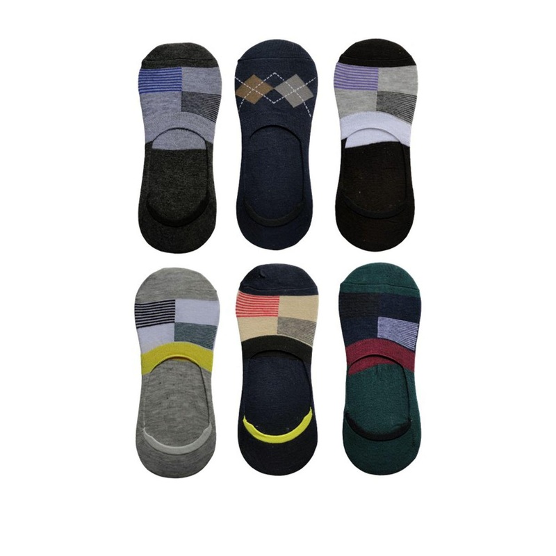 VOICI Pack of 6 Loafer Socks