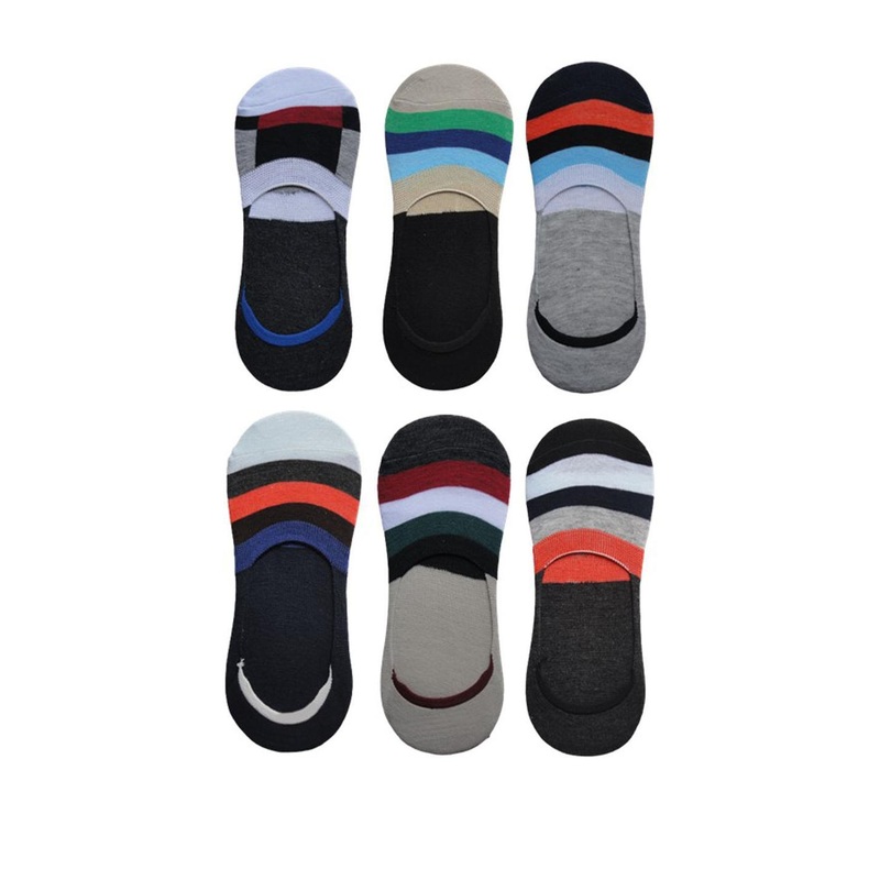 VOICI Set Of 6 Loafer Socks