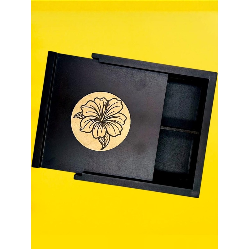 Angira handicrafts Black Storage Box