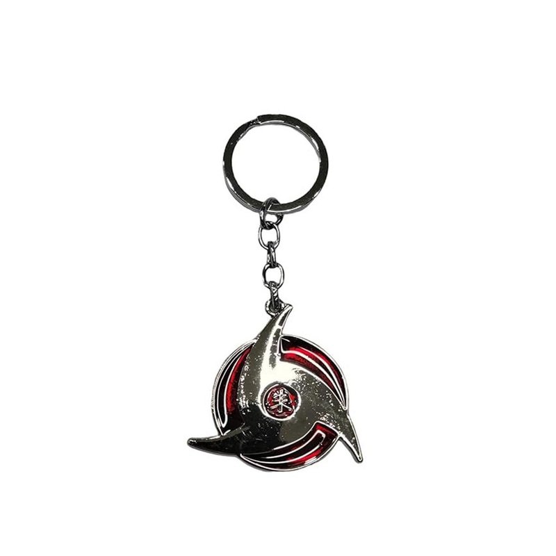 AUGEN Stainless Steel Naruto Textured Key chain