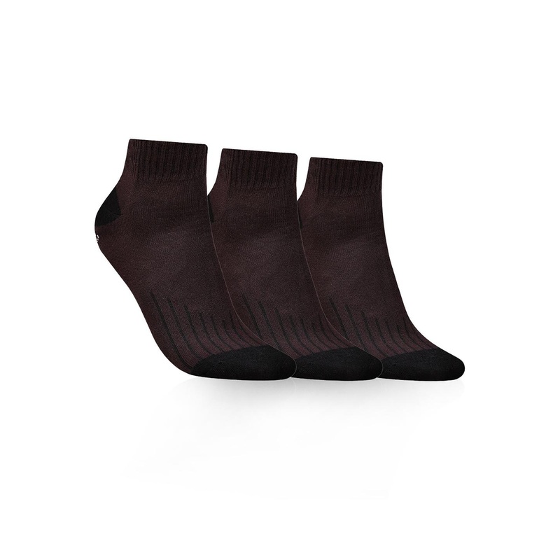 Dollar Socks Men Pack Of 3 Organic Cotton Ankle-Length Socks