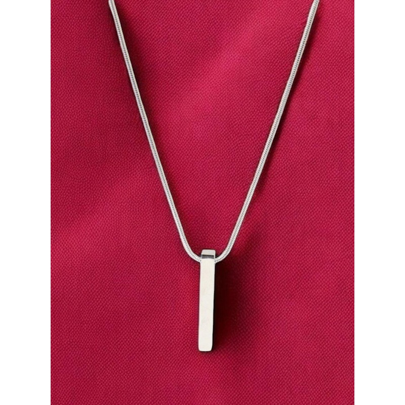 Krelin Men Stainless Steel Contemporary Pendant With Chain