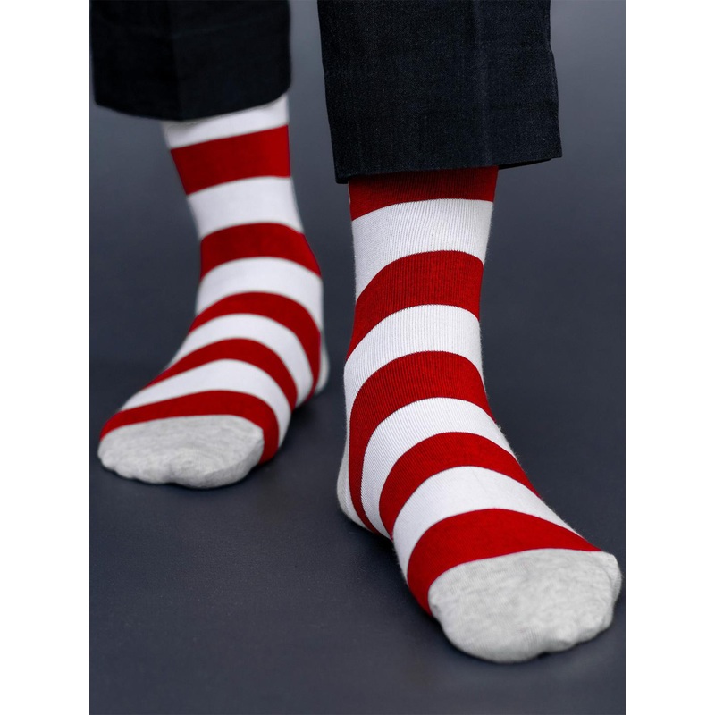 SockSoho Men Multi Striped Socks