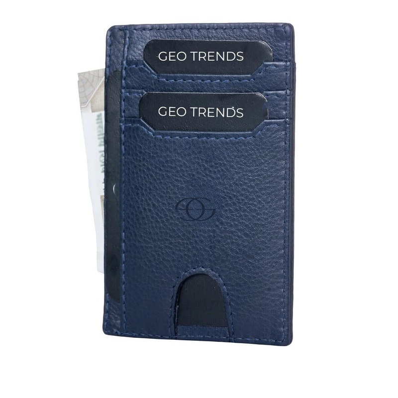 GEO TRENDS Men Leather Two Fold Wallet