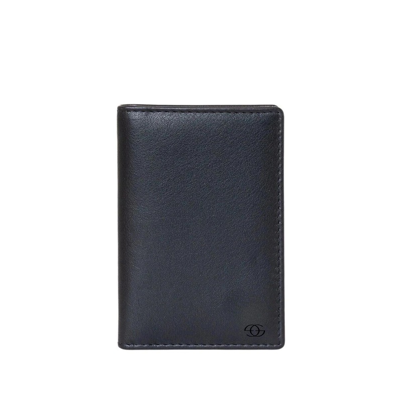 GEO TRENDS Unisex Leather Two Fold Wallet
