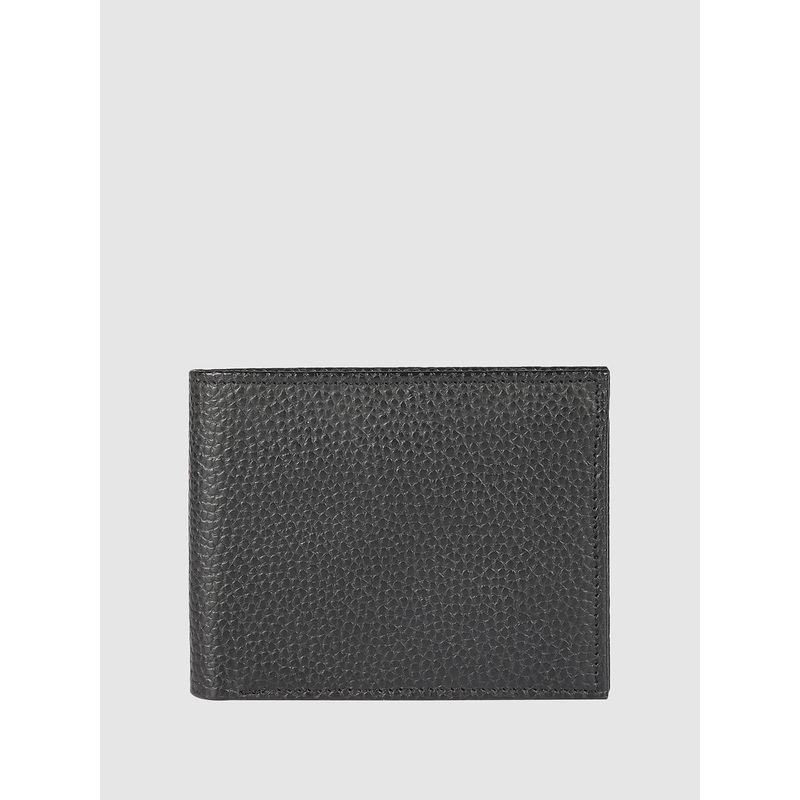 IN.HIDE Men Textured Short Leather Two Fold Wallet