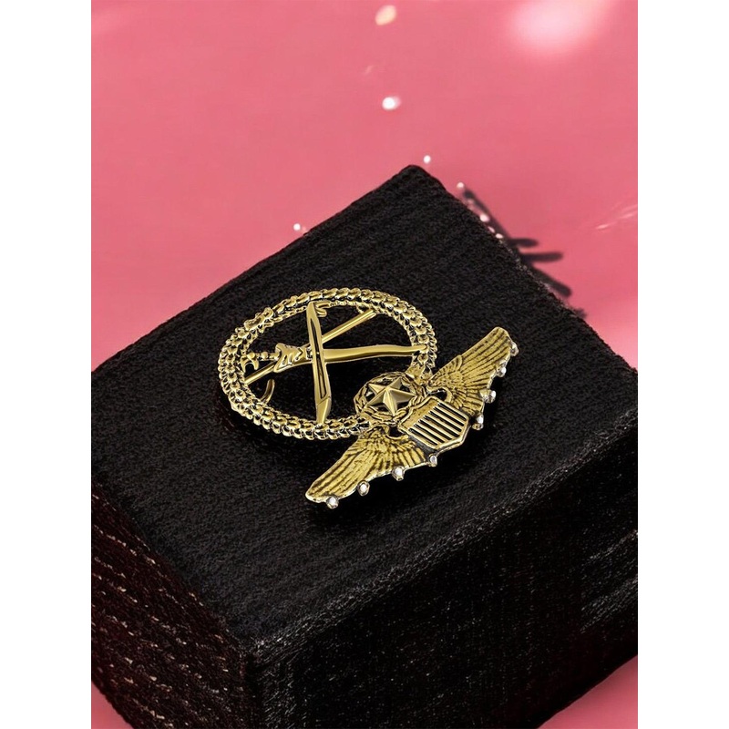 Mahi The Royal Army Brooch