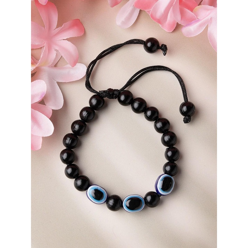 NVR Unisex Evil Eye Charm Bracelet