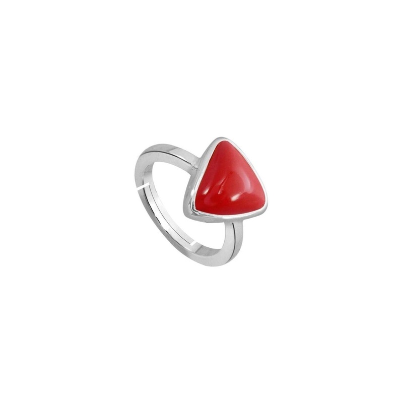 RAVIOUR LIFESTYLE Sliver-Plated Finger Ring