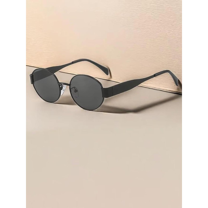 AUGEN Unisex Round Sunglasses with UV Protected Lens VI-SG-216-C1