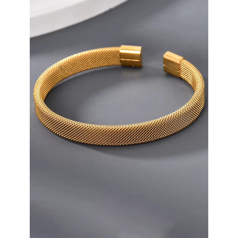 Heer Collection Men Stainless Steel Cuff Bracelet