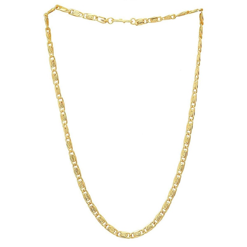 MEMOIR Unisex 24KT Gold-Plated Chain