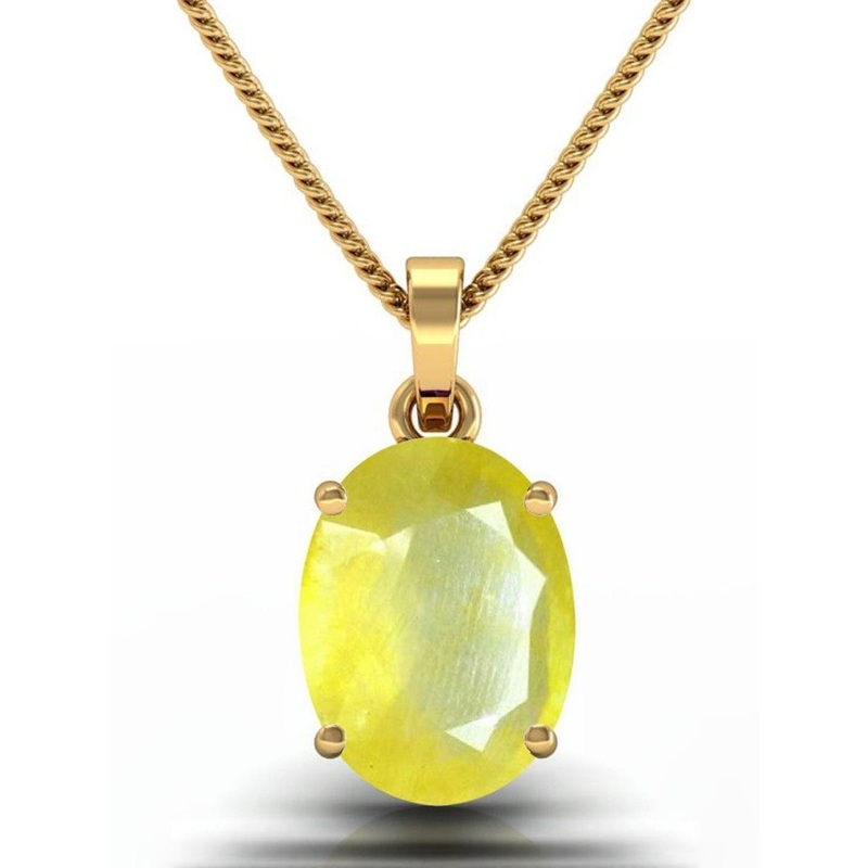 RAVIOUR LIFESTYLE Gold-Plated Oval Pendants with Chains