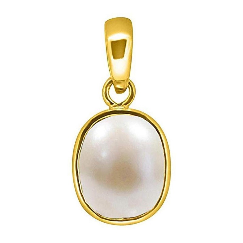 RAVIOUR LIFESTYLE Unisex Pearls Studded Circular Shaped Pendant