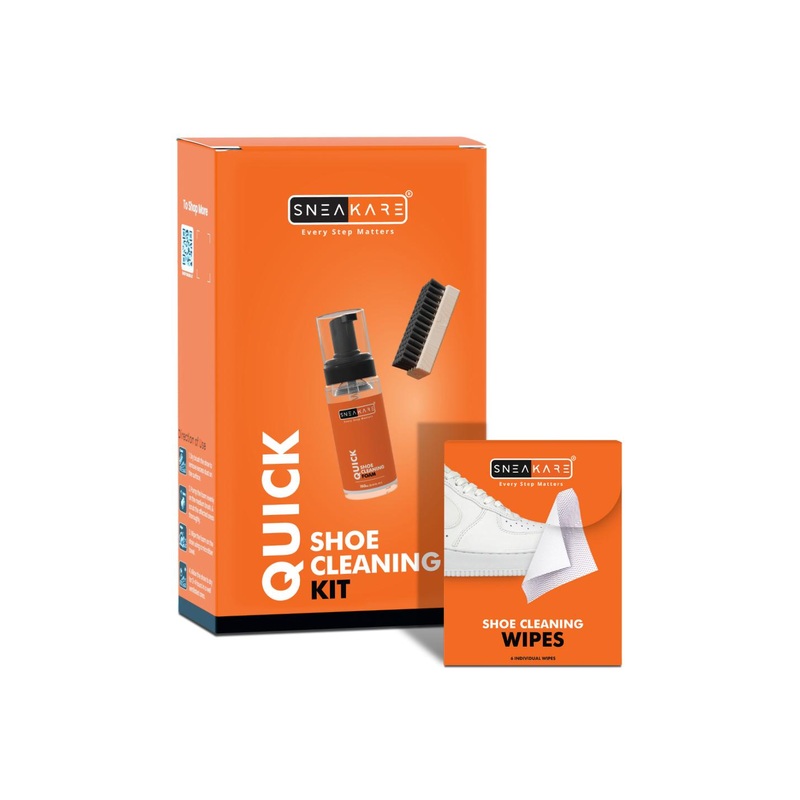 SNEAKARE Shoe Cleaning Kit With Shoe Cleaning Wipes  -150 ml