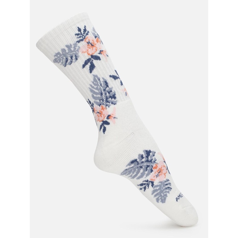 AMERICAN EAGLE OUTFITTERS Men Floral Patterned Calf-Length Socks