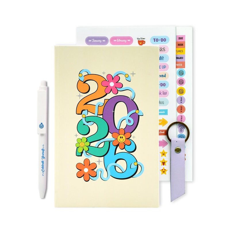 Doodle Self Design Scrap Book Stationery