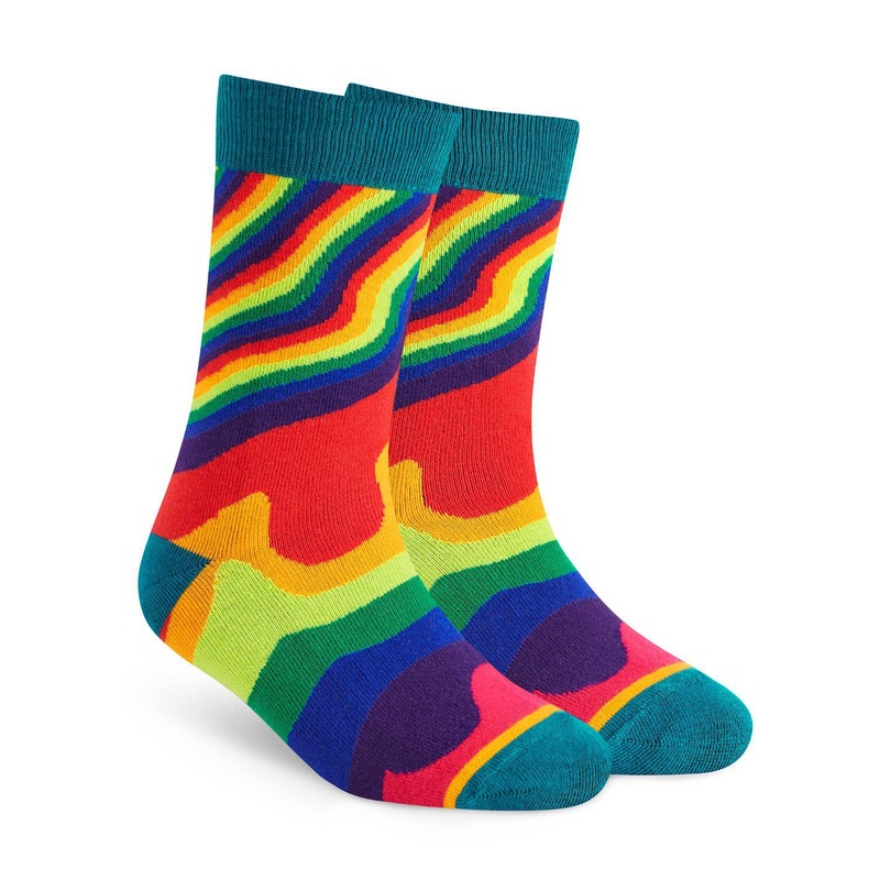 Dynamocks Unisex Crew – Radiance Printed Calf Length Socks