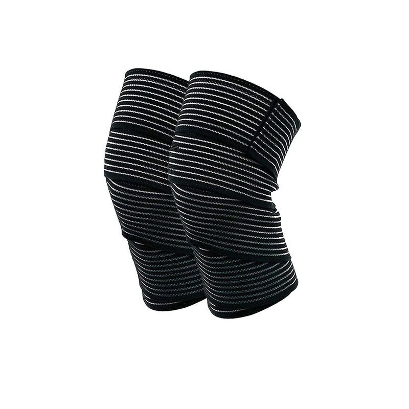STRAUSS Pack of 2  Knee Compression Bandage Wraps