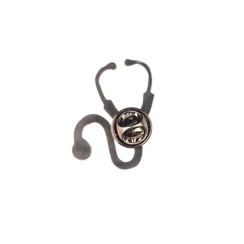 The Tie Hub Stethoscope Design Lapel Pin