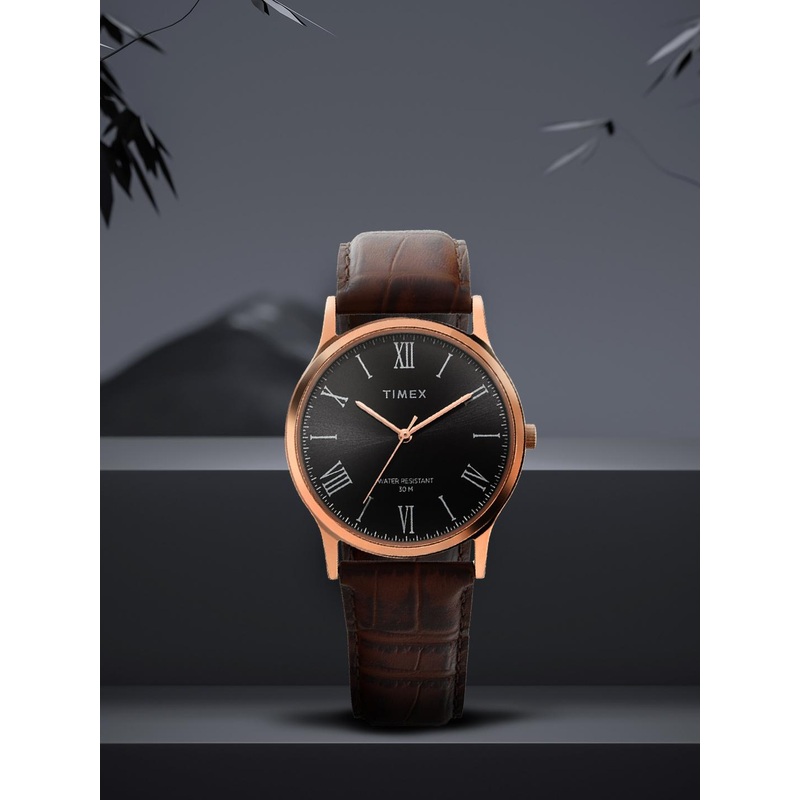 Timex Men Black Analogue Watch – TW000R433