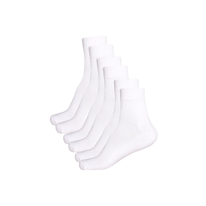 WYSE Men Pack Of 3 Cotton Above-Length Crew Socks