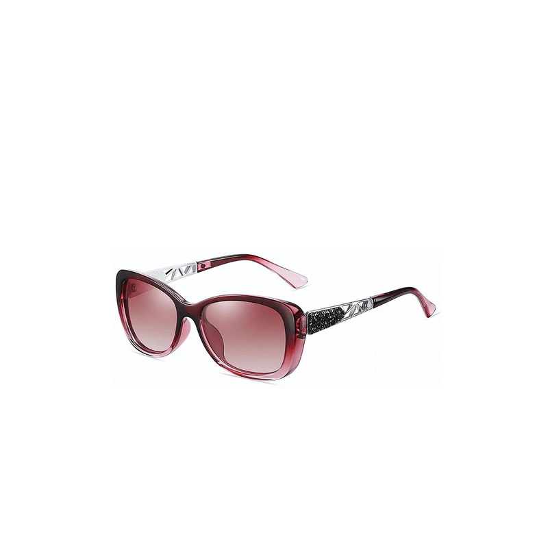 4Flaunt Unisex Essntl Butterfly Sunglasses Blood Red