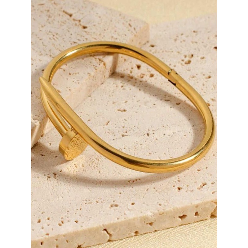 Aviksha Creations Nail Kada 18K Gold