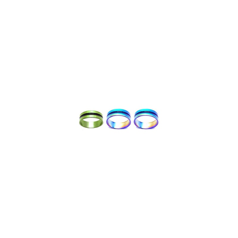 Dynamic Retail Global Pack of 3 Adult Multicolor Ring