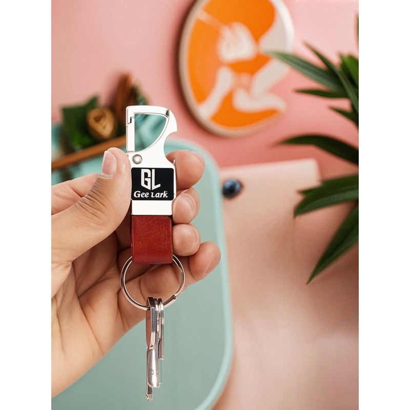 Geelark Brand Logo Details Key Chain