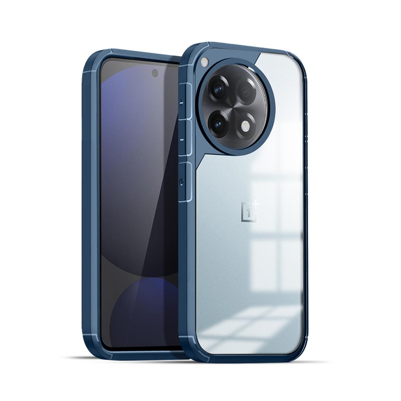 Karwan Solid Oneplus 12R 5G Shockproof Bumper Back Case