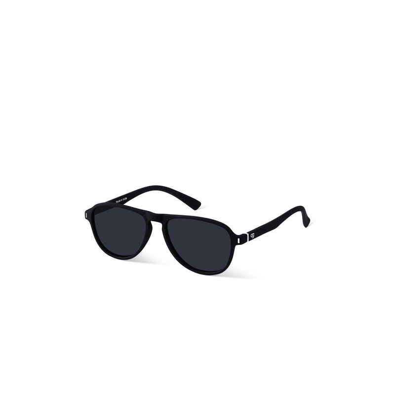 Woggles Unisex Aviator Sunglasses with Polarised Lens-WOAV-02-M10-1088-M