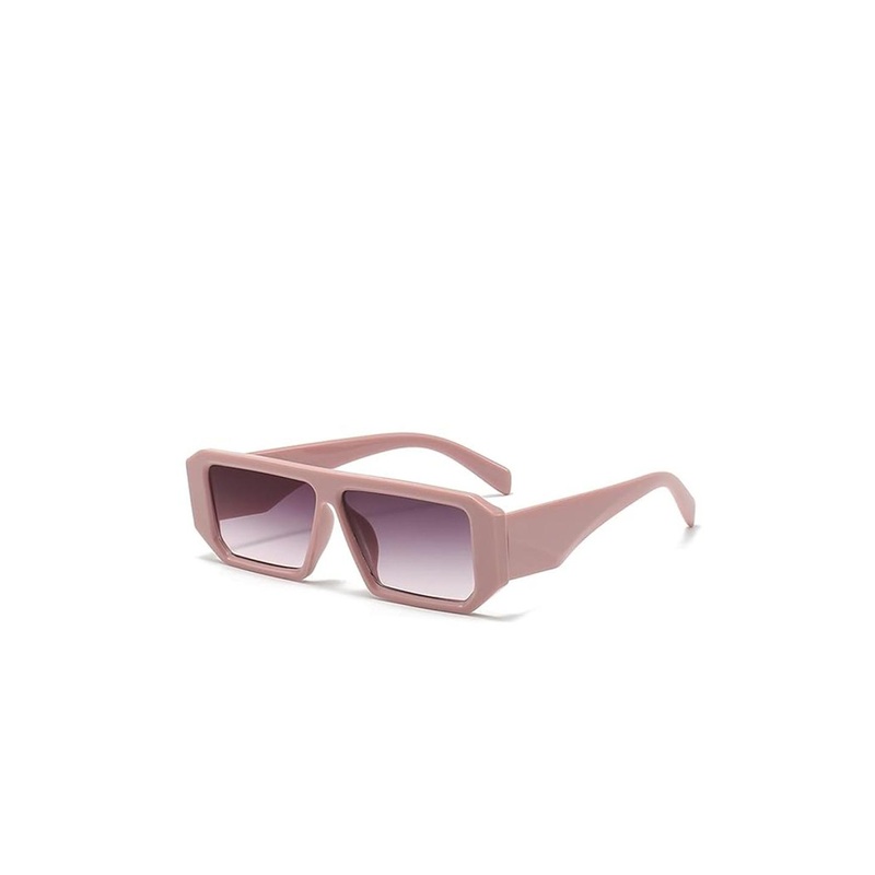 AUGEN Unisex Pack of 2 Rectangle Sunglasses with UV Protected Lens VI-SG-187-C4