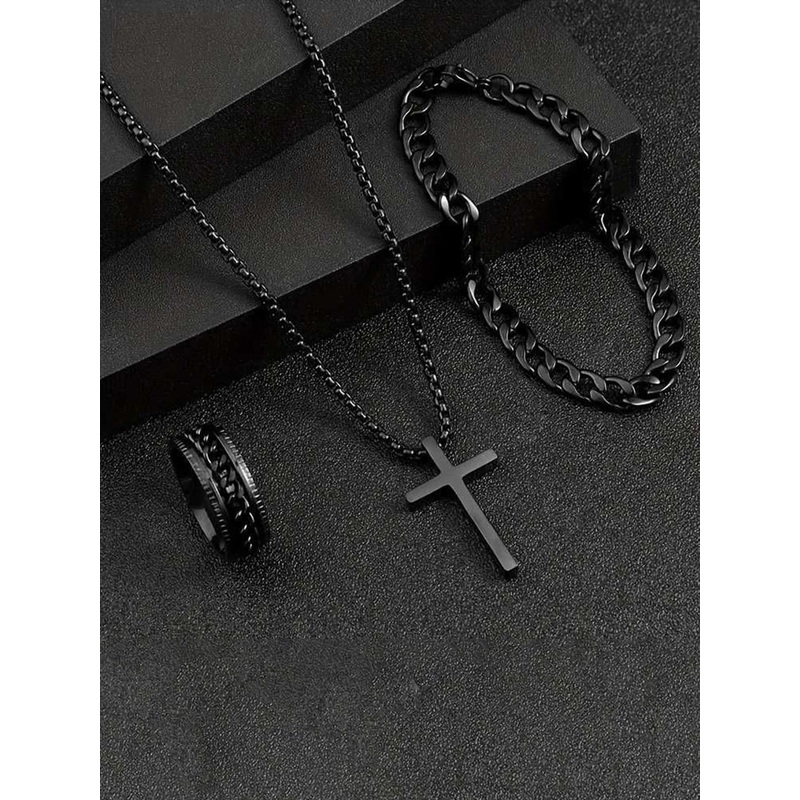 Bling Queen Stainless Steel Jewellery Set