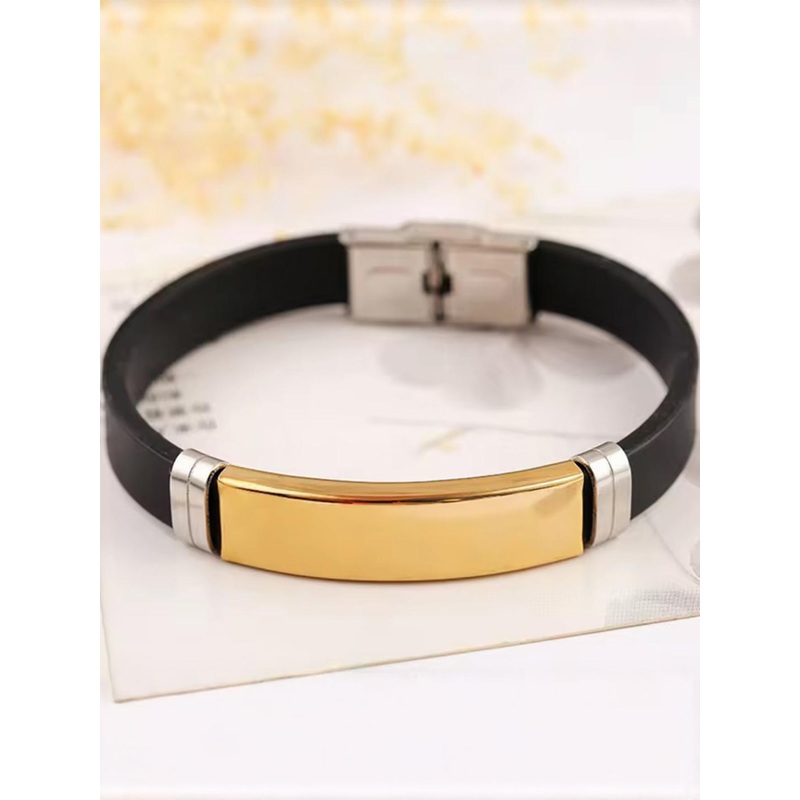 Nitant Men Black Wraparound Bracelet
