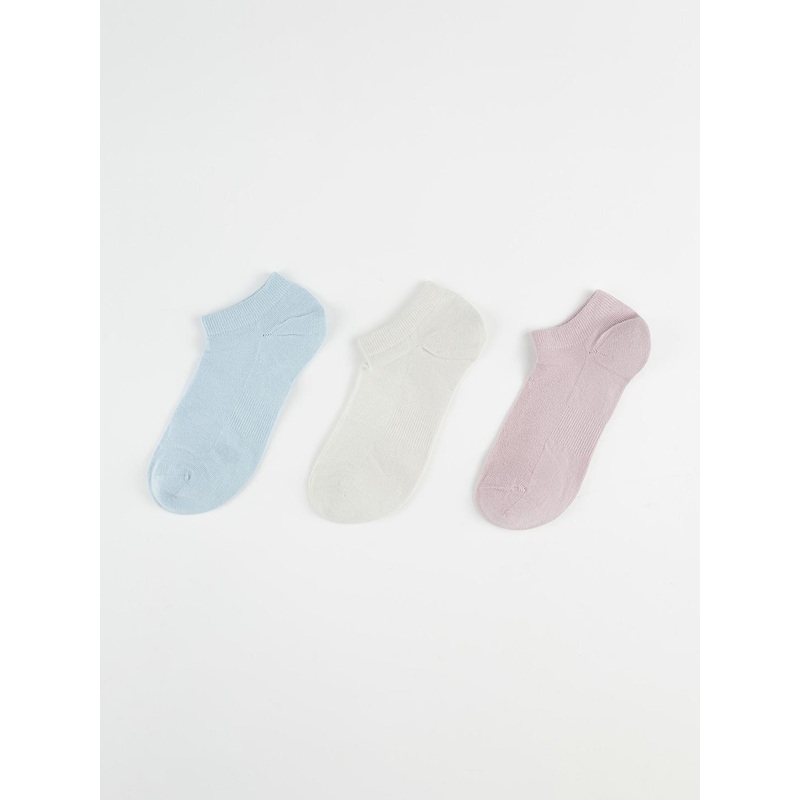 Decathlon Unisex Pack Of 3 Ankle Length Socks