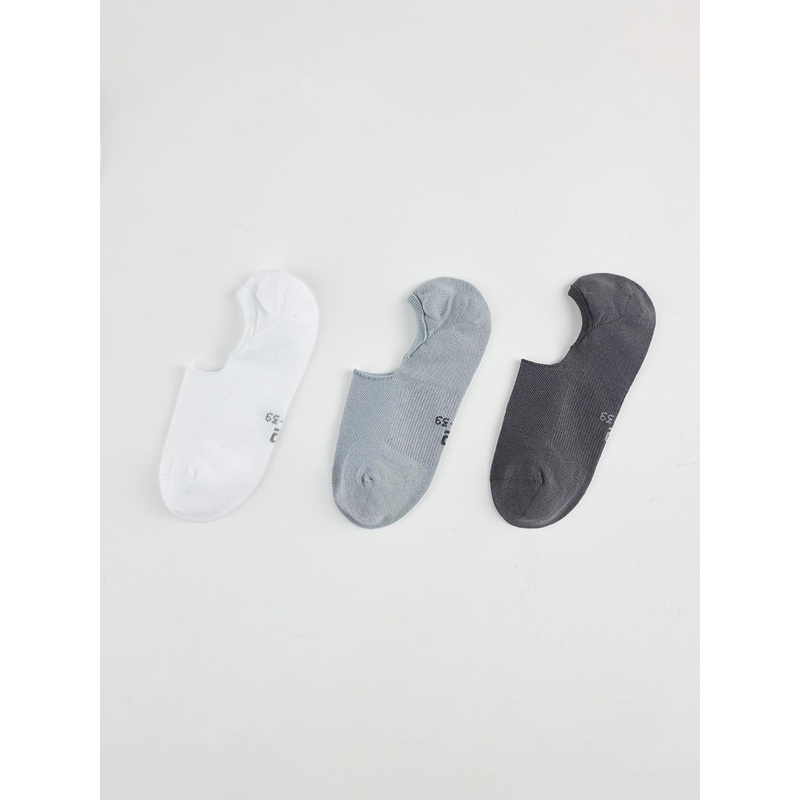 Decathlon Unisex Pack Of 3 Invisible Ankle Length Socks