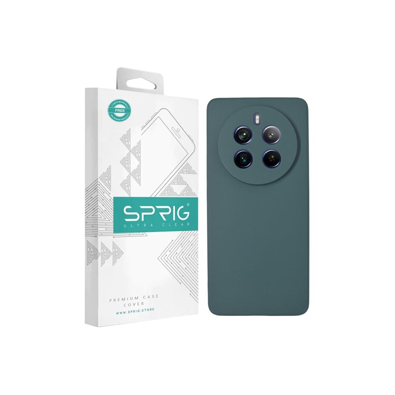 SPRIG Realme 12 Pro TPU Matte Back Cover