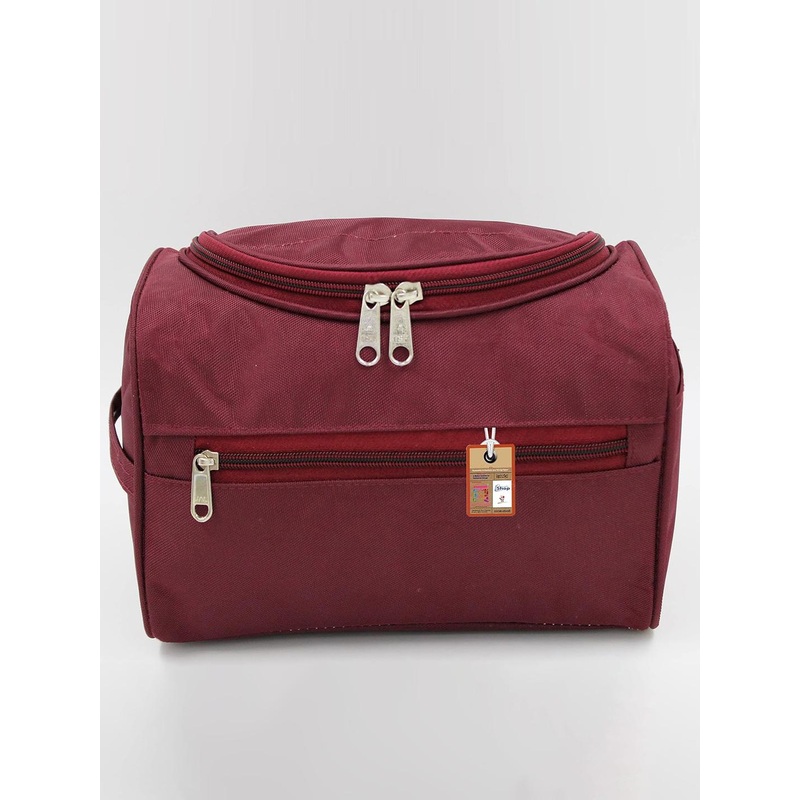 atorakushon Maroon Jewellery Organizer Bag