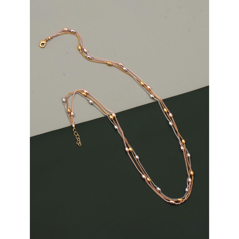 BELWICK Unisex Gold-Plated Layered Chain