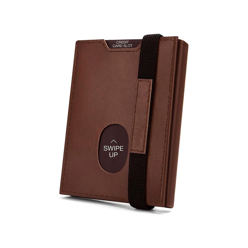 CONTACTS Unisex Leather Three Fold Wallet