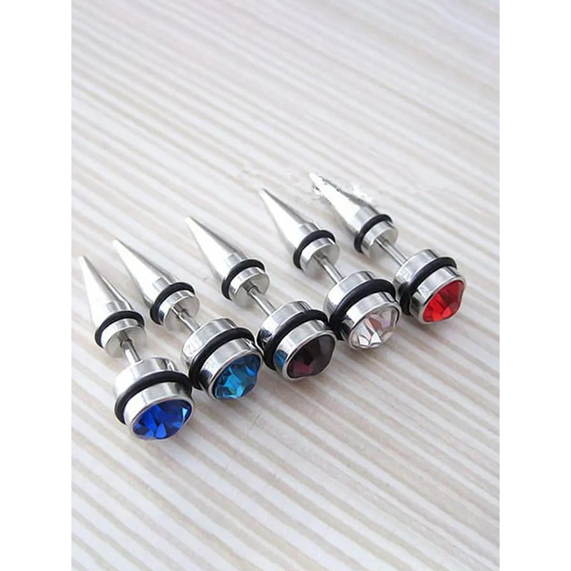 KARISHMA KREATIONS Set Of 3 Contemporary Studs Earrings