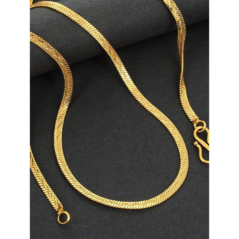 MEMOIR Brass Gold-Plated Link Chain