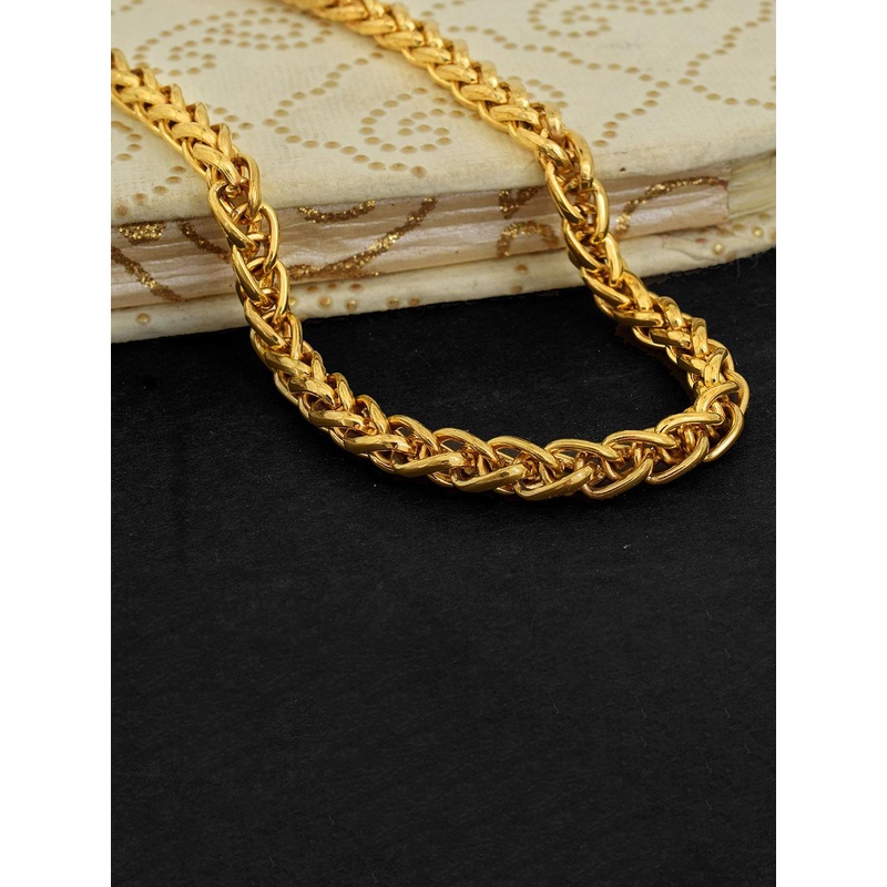 MEMOIR Men Brass Gold-Plated Chain