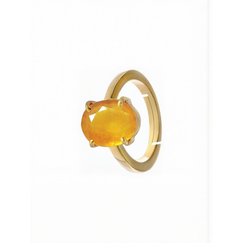 RAVIOUR LIFESTYLE Unisex Gold-Plated Adjustable Finger Ring