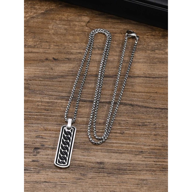 SALTY Men Gemini Apex Pendants With Chains