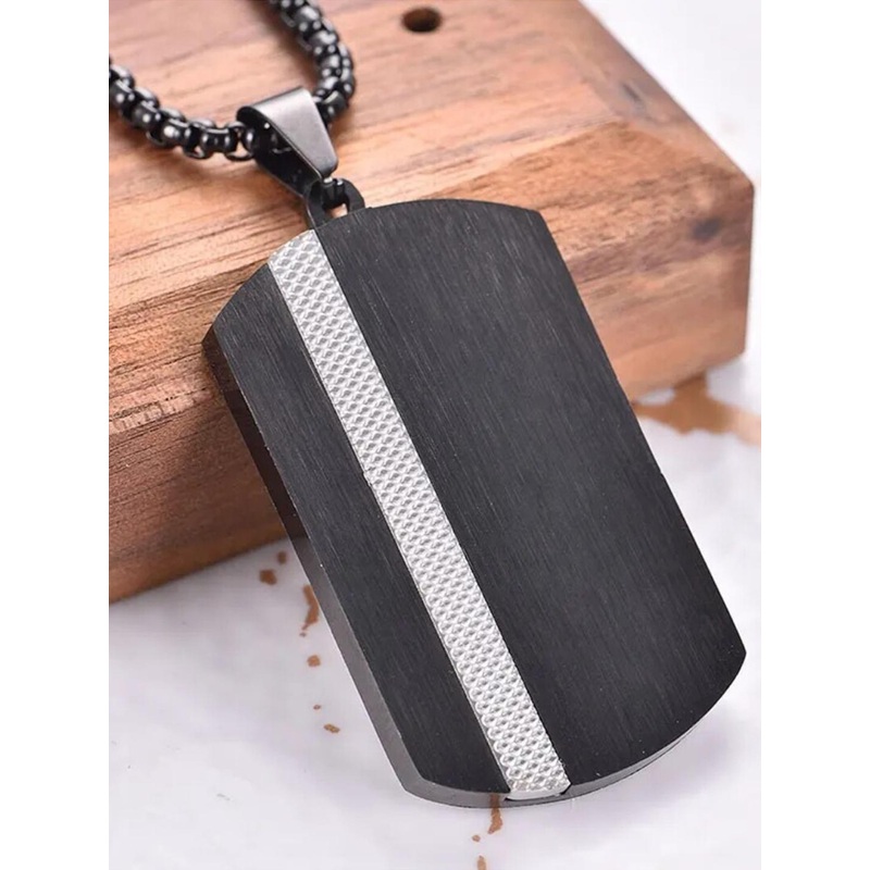 SALTY Merova Black Neck Chain for Men