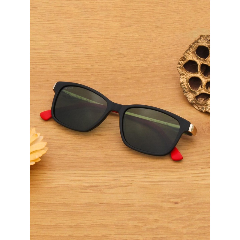 Ted Smith Unisex Wayfarer Sunglasses with Polarised Lens ARLIN_C2